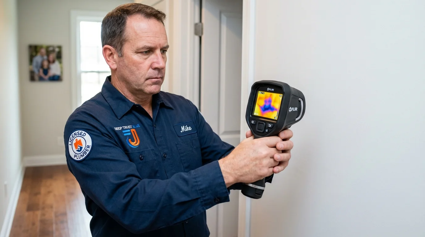 Thermal imaging leak detection by Johns Plumbing LLC in Horseshoe Bend
